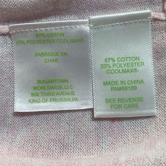 LILLY PULITZER Colene Sweater Size Medium Tassels Pink - Picture 12 of 16